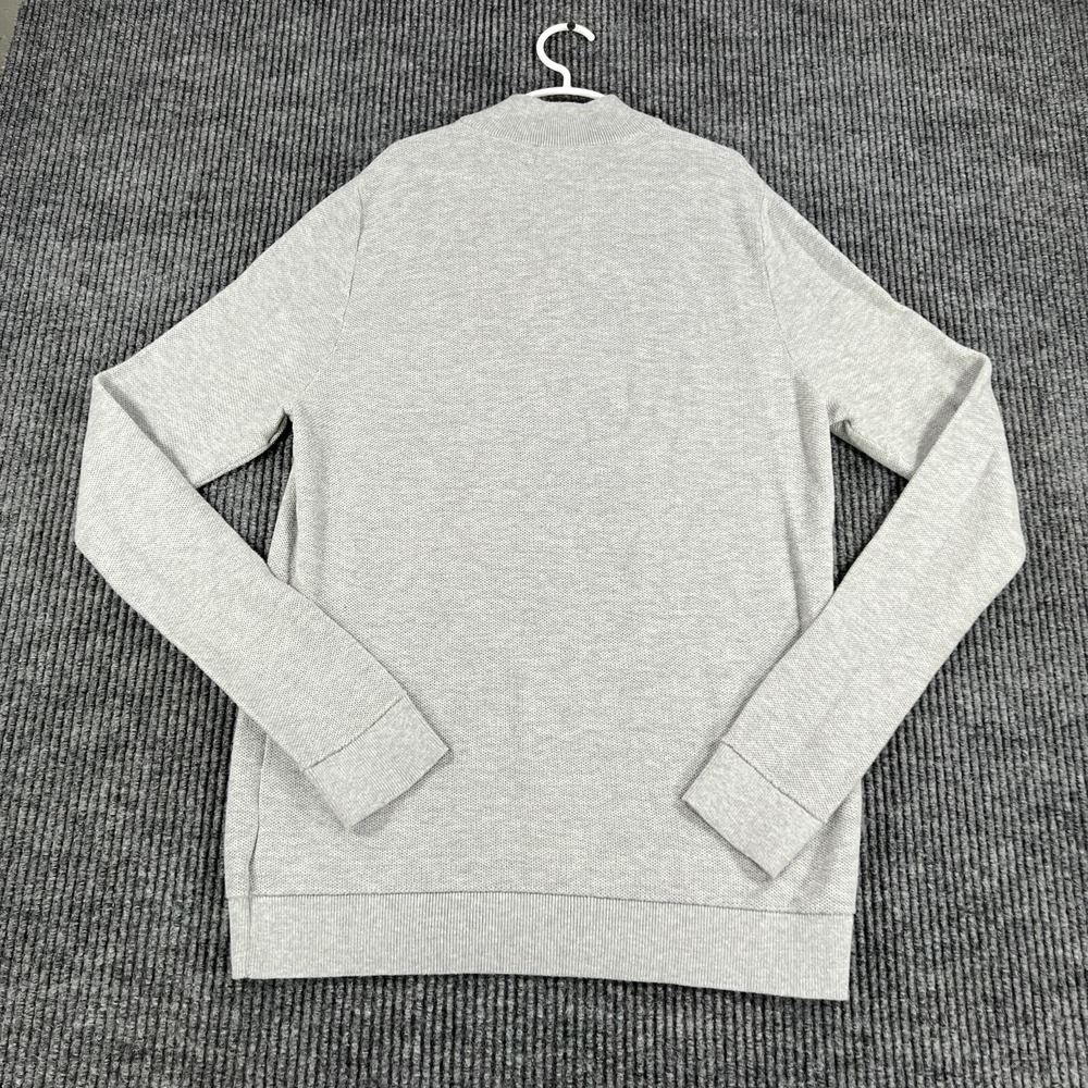 Vineyard Vines Pullover Youth XL Extra Large Gray Long Sleeve 1/4 Zip Mock Neck - Picture 12 of 13